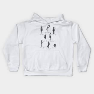 Nautical Knots Kids Hoodie